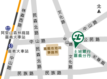 土地銀行證券商中區嘉義分行
